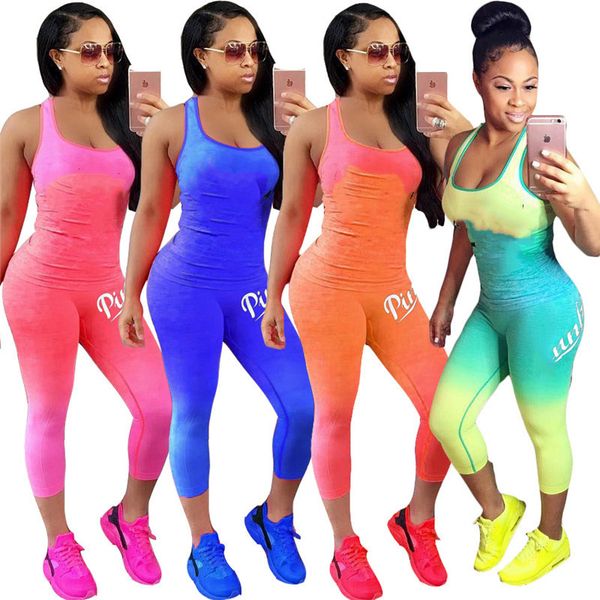 Women p letter tank outfit et ummer track uit gradient color leevele t hirt ve t tight pant port wear victoria uit a21902
Women p letter tank outfit et ummer track uit gradient color leevele t hirt ve t tight pant port wear victoria uit a21902