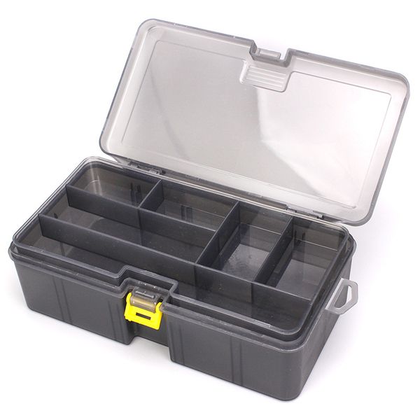 double layers thickened size plastic lure fishing box for fishing bait tools accessories tackle storage box 21x12x6.5cm
double layers thickened size plastic lure fishing box for fishing bait tools accessories tackle storage box 21x12x6.5cm