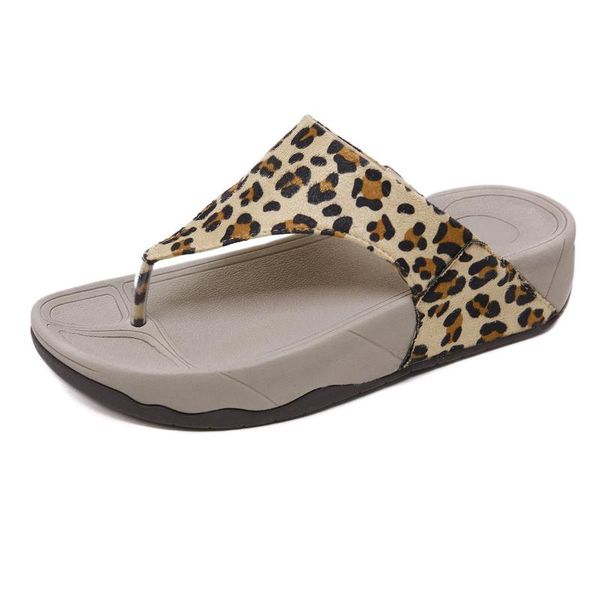 slippers summer ladies leopard thick sole outdoor platform flip flops for women outting casual women's leather sandal flop, Black
slippers summer ladies leopard thick sole outdoor platform flip flops for women outting casual women's leather sandal flop, Black