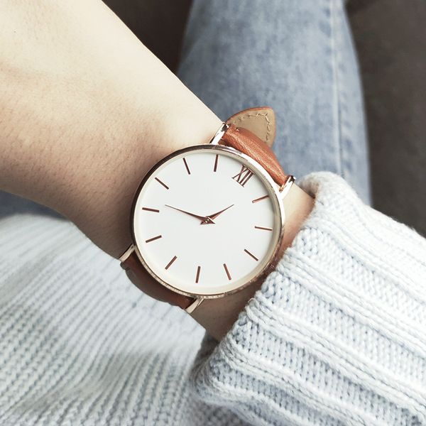 men's formal simple wedding party leather black watch high quantity long belt chain hand wristwatch, Slivery;brown
men's formal simple wedding party leather black watch high quantity long belt chain hand wristwatch, Slivery;brown