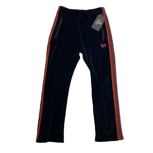 mens pants trousers needles black red velvet butterfly embroidery loose casual track pants fashion sweatpants
mens pants trousers needles black red velvet butterfly embroidery loose casual track pants fashion sweatpants