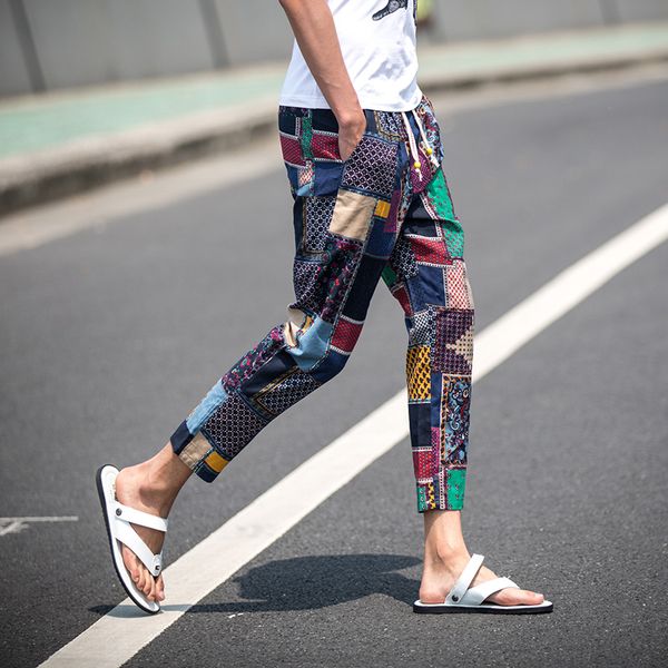 quality cotton linen harem pants men hip-hop women plus size cultivate one's morality trousers new casual vintage long pants, Black
quality cotton linen harem pants men hip-hop women plus size cultivate one's morality trousers new casual vintage long pants, Black