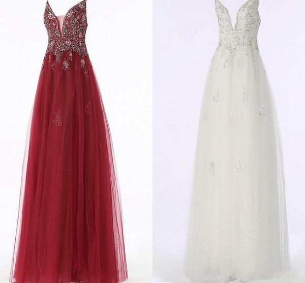 luxury crystal beads tulle prom dresses women formal long party dresses 2019 sheath v-neck backless pageant dress bridesmaid homecoming, Black
luxury crystal beads tulle prom dresses women formal long party dresses 2019 sheath v-neck backless pageant dress bridesmaid homecoming, Black