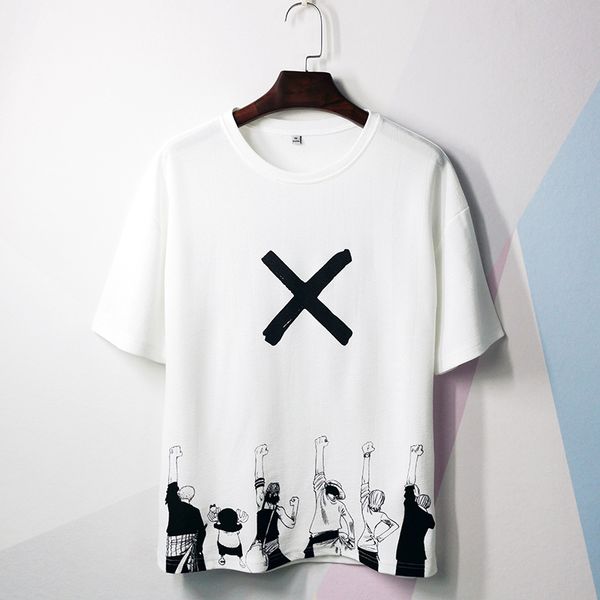 summer casual loose short sleeve 2019 new style trend t-shirt students japanese-style half-sleeve shirt ins popular brand half s, White;black
summer casual loose short sleeve 2019 new style trend t-shirt students japanese-style half-sleeve shirt ins popular brand half s, White;black