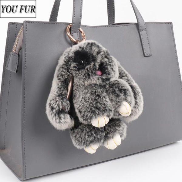 2020 fashion 15cm cute pluff keychain genuine rex fur key chains women bag toys doll fluffy pom pom lovely keyring, Silver 
2020 fashion 15cm cute pluff keychain genuine rex fur key chains women bag toys doll fluffy pom pom lovely keyring, Silver