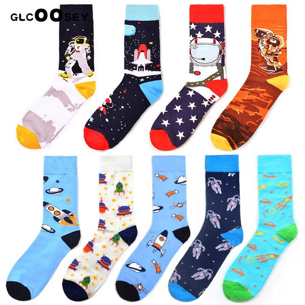 men's socks space astronaut oil painting tide happy funny men big size sock cotton, Black
men's socks space astronaut oil painting tide happy funny men big size sock cotton, Black