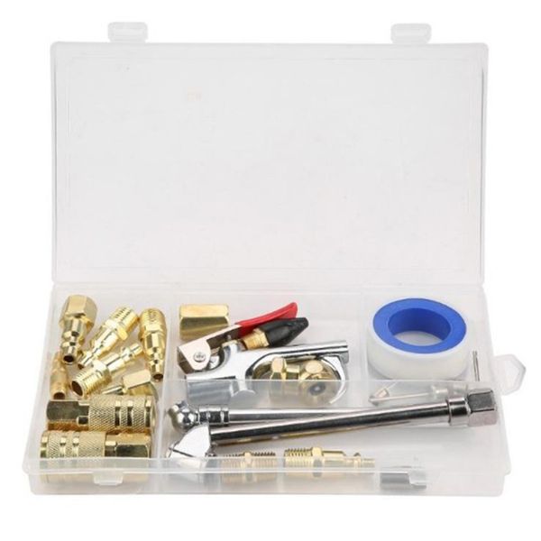 air blow tool accessory kit for air compressor tools kit,npt connector,industrial plugs
air blow tool accessory kit for air compressor tools kit,npt connector,industrial plugs