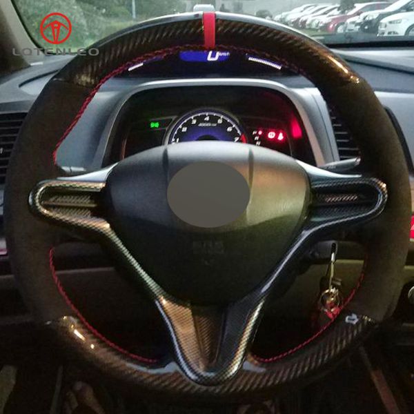 lqtenleo черная карбоновая замша diy крышка рулевого колеса автомобиля civic civic 8 2006-2009 old 2004-2011 (3-спица
lqtenleo черная карбоновая замша diy крышка рулевого колеса автомобиля civic civic 8 2006-2009 old 2004-2011 (3-спица