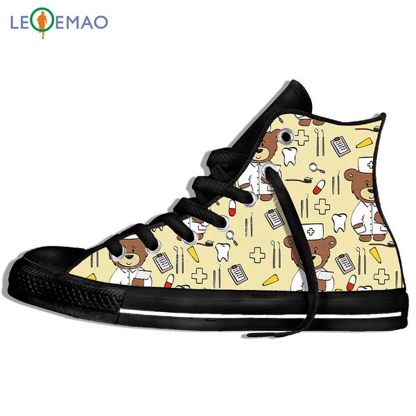 walking canvas boots shoes breathable cute nurse bear platform antiskid for female male comfort sport shoes classic sneakers, Black
walking canvas boots shoes breathable cute nurse bear platform antiskid for female male comfort sport shoes classic sneakers, Black