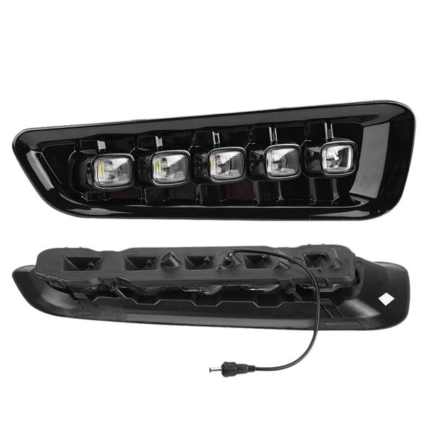 daytime running lights, 5-light white/amber led daytime running light drl turn signal dual model drl for f150 raptor 2016-2
daytime running lights, 5-light white/amber led daytime running light drl turn signal dual model drl for f150 raptor 2016-2