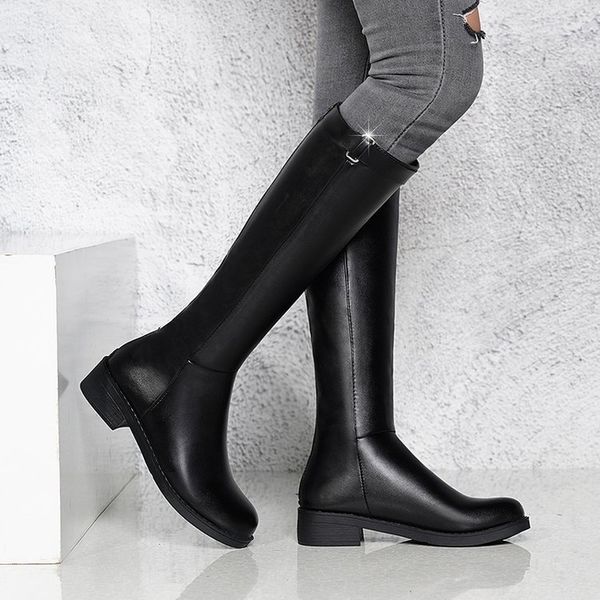 women's winter shoes knee high boots plus big size faux suede brand women shoes wool women winter, Black
women's winter shoes knee high boots plus big size faux suede brand women shoes wool women winter, Black
