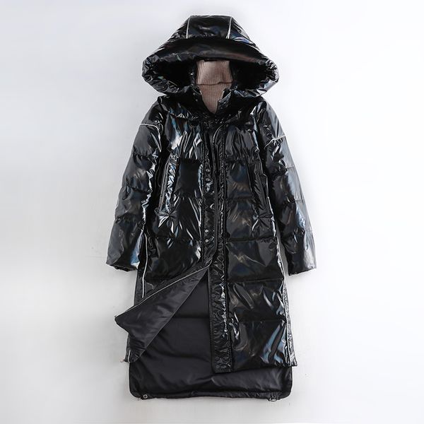 зимняя куртка женщин parka 2019 белая утка вниз куртки для женщин густой длинные пальто с капюшоном, Black
зимняя куртка женщин parka 2019 белая утка вниз куртки для женщин густой длинные пальто с капюшоном, Black