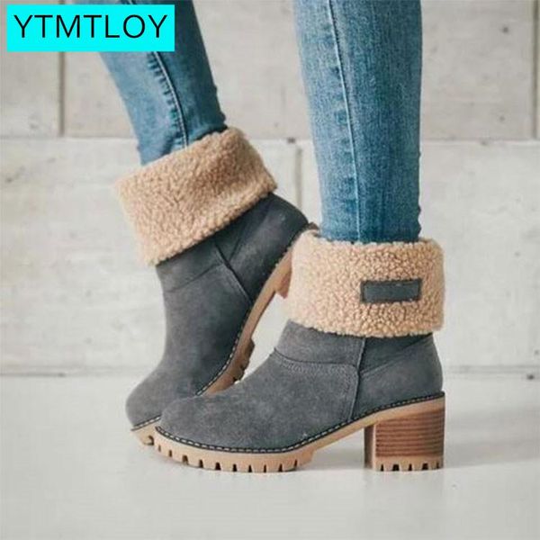 women winter fur warm snow boots ladies warm wool booties ankle boot comfortable shoes plus size 35-43 women brown shoes woman, Black
women winter fur warm snow boots ladies warm wool booties ankle boot comfortable shoes plus size 35-43 women brown shoes woman, Black