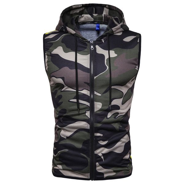 new men bodybuilding tank gyms fitness workout sleeveless hoodies man casual camouflage hooded vest male camo clothing, White;black
new men bodybuilding tank gyms fitness workout sleeveless hoodies man casual camouflage hooded vest male camo clothing, White;black