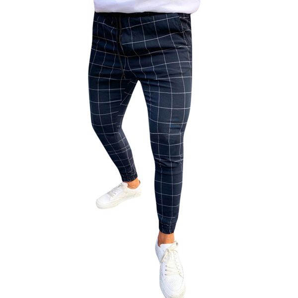 plaid casual pants men fashion trousers men slim fit pantalon homme streetwear elastic d91108, Black
plaid casual pants men fashion trousers men slim fit pantalon homme streetwear elastic d91108, Black