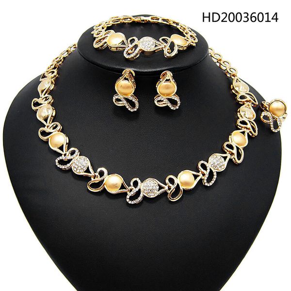 yulaili fashion african jewelry sets for women gold color choker necklace stud earrings ring wedding party jewellery ing, Black
yulaili fashion african jewelry sets for women gold color choker necklace stud earrings ring wedding party jewellery ing, Black