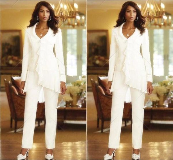 elegant long sleeves mother of the bride pant suits 2019 chiffon three pieces plus size mother of the bride dresses formal evening gowns, Black;red
elegant long sleeves mother of the bride pant suits 2019 chiffon three pieces plus size mother of the bride dresses formal evening gowns, Black;red