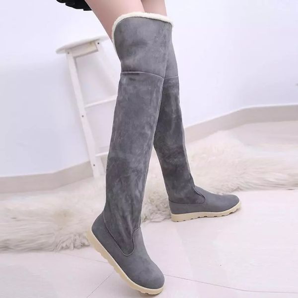 new winter models snow boots women over the knee shoes female in tube long boots feminino zapatos mujer bota, Black
new winter models snow boots women over the knee shoes female in tube long boots feminino zapatos mujer bota, Black