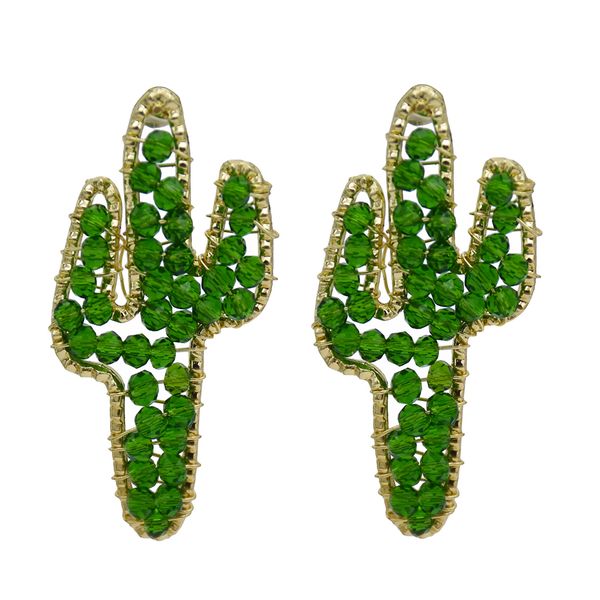 fashion cute crystal green acrylic cactus shape drop earrings for women girl summer party jewelry gift, Silver
fashion cute crystal green acrylic cactus shape drop earrings for women girl summer party jewelry gift, Silver