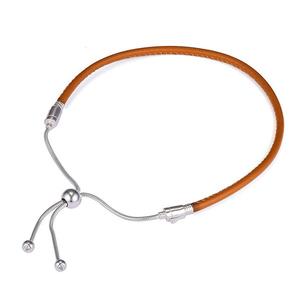 original authentic bracelets 100% 925 sterling silver jewelry sliding leather bracelets for women diy charms beads fine jewelry 2019 new, Golden;silver
original authentic bracelets 100% 925 sterling silver jewelry sliding leather bracelets for women diy charms beads fine jewelry 2019 new, Golden;silver