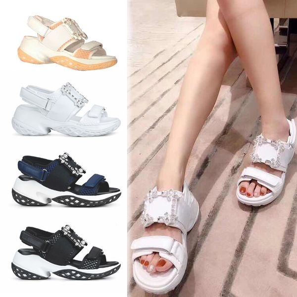 wedges sandals rhinestones shoes women white sandalia feminina summer ladies footware peep toe female crystals zapatos de mujer, Black
wedges sandals rhinestones shoes women white sandalia feminina summer ladies footware peep toe female crystals zapatos de mujer, Black