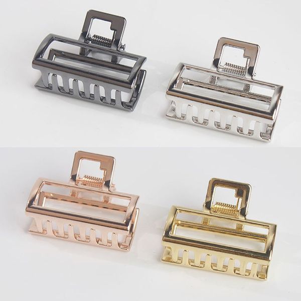 fashion hair accessories fro women metal modern stylish hair claw clips bun maker make up washing styling tool, Silver
fashion hair accessories fro women metal modern stylish hair claw clips bun maker make up washing styling tool, Silver