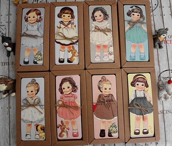 30 pcs/lot alice bookmark paper book european retro lovely girl bookmark 
30 pcs/lot alice bookmark paper book european retro lovely girl bookmark