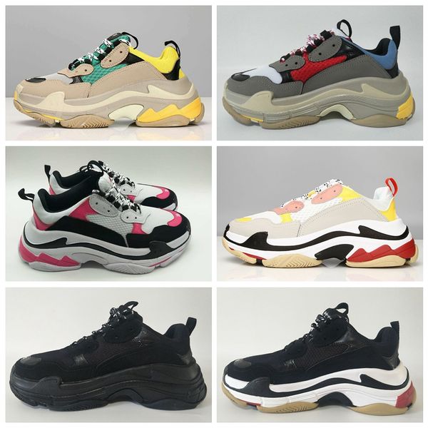 triple s sneakers 2019 fashion paris 17fw triple-s sneaker beige white black pink triple s casual dad shoes for men's women designer sh
triple s sneakers 2019 fashion paris 17fw triple-s sneaker beige white black pink triple s casual dad shoes for men's women designer sh