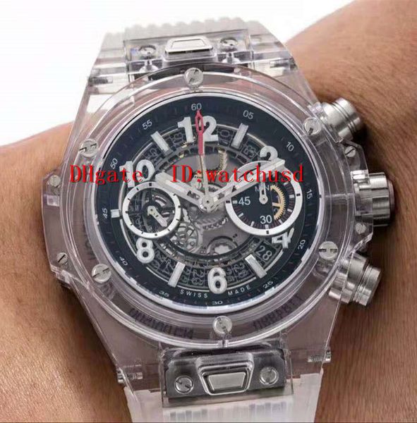 45mm 411.jx.4802.rt business watches plexiglass transparent case back sapphire waterproof wristwatches swiss 7750 automatic mechanical, Slivery;brown
45mm 411.jx.4802.rt business watches plexiglass transparent case back sapphire waterproof wristwatches swiss 7750 automatic mechanical, Slivery;brown