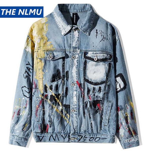 hip hop loose denim jacket 2020 new graffiti printed hip hop casual denim jean coat jacket streetwear outerwear clothing wo237, Black;brown
hip hop loose denim jacket 2020 new graffiti printed hip hop casual denim jean coat jacket streetwear outerwear clothing wo237, Black;brown