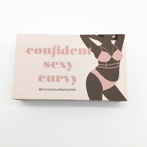 150pcs пользовательских 350gsm 400gsm бумага искусства cmyk тиснения зависания тег с матовой ламинацией для femal одежды, Black
150pcs пользовательских 350gsm 400gsm бумага искусства cmyk тиснения зависания тег с матовой ламинацией для femal одежды, Black