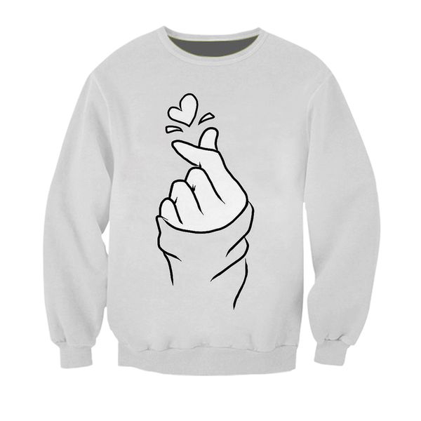 women sweatshirt harajuku streetwear gothic 3d print than heart womans clothes trend casual spring sportswear loose thin, Black
women sweatshirt harajuku streetwear gothic 3d print than heart womans clothes trend casual spring sportswear loose thin, Black