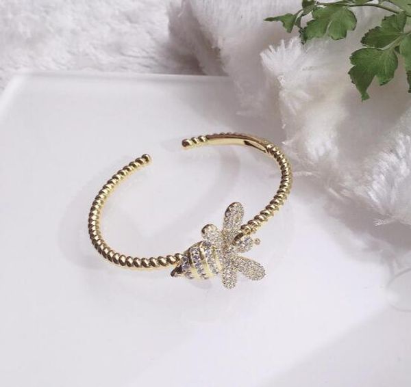 engagement jewelry bracelets woman 18k gold plated bee bracelets designer fashion luxury jewelry bracelets women gift, Golden;silver
engagement jewelry bracelets woman 18k gold plated bee bracelets designer fashion luxury jewelry bracelets women gift, Golden;silver