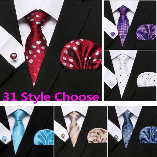 men's tie set polka dots style series necktie hanky cufflinks classic silk jacquard woven width business 3pcs/set party hh7-2569
men's tie set polka dots style series necktie hanky cufflinks classic silk jacquard woven width business 3pcs/set party hh7-2569