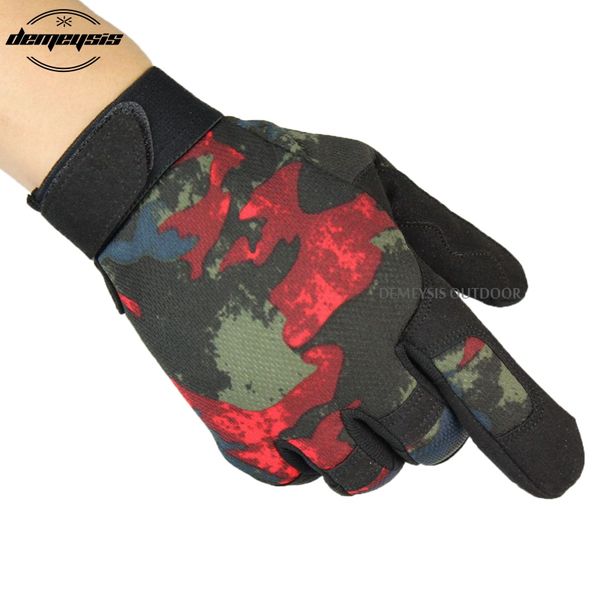 full finger tactical camo gloves gloves summer breathable outdoor camping hiking, Black
full finger tactical camo gloves gloves summer breathable outdoor camping hiking, Black