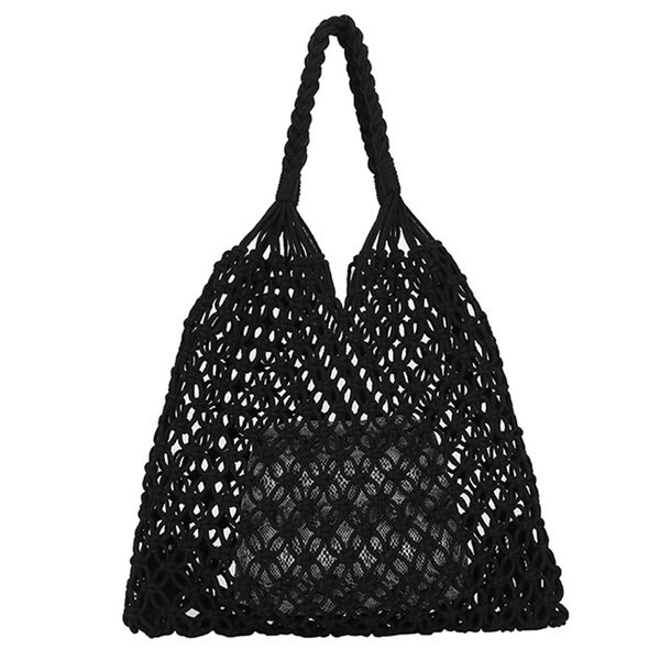 fashion popular beach bag women handmade woven composite bag new mesh rope weaving hollow straw shopping 2 sets
fashion popular beach bag women handmade woven composite bag new mesh rope weaving hollow straw shopping 2 sets
