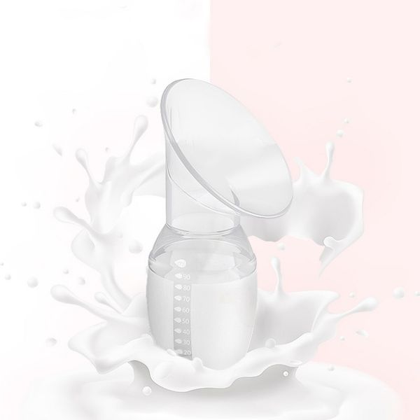 silicone material safety breastfeeding manual comfortable breast pumps nursing strong suction reliever feeding milk collector, White
silicone material safety breastfeeding manual comfortable breast pumps nursing strong suction reliever feeding milk collector, White