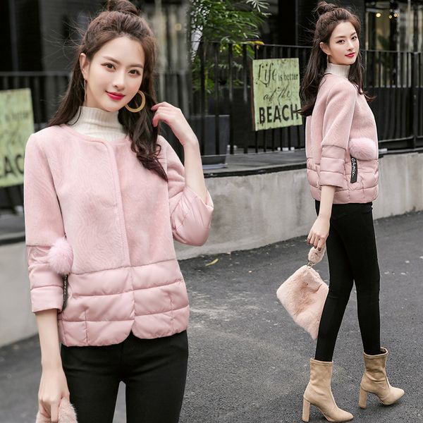 thin cotton-padded clothes women's short 2017 new style autumn and winter cotton coat korean-style small short cocoon cotton-pad, Blue;black
thin cotton-padded clothes women's short 2017 new style autumn and winter cotton coat korean-style small short cocoon cotton-pad, Blue;black