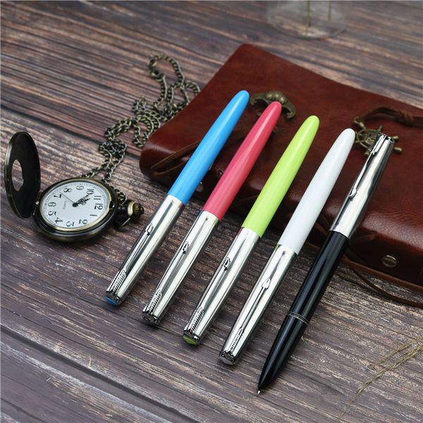 Nostalgic old style fountain pen Plastic ink pen School office writing supplies Multiple colors to choose from, Multicolor
Nostalgic old style fountain pen Plastic ink pen School office writing supplies Multiple colors to choose from, Multicolor