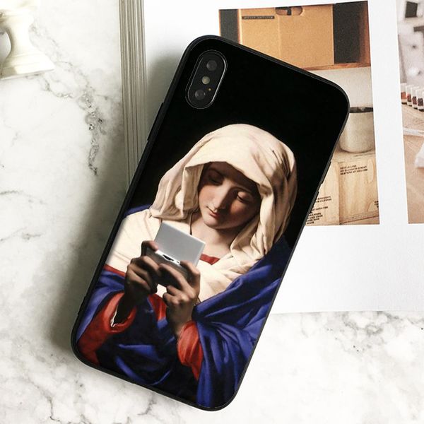 coque luxury spoof mary art phone case for iphone 11 pro xs max xr 8 7 6s plus 5 se case soft black tpu silicone cover.
coque luxury spoof mary art phone case for iphone 11 pro xs max xr 8 7 6s plus 5 se case soft black tpu silicone cover.