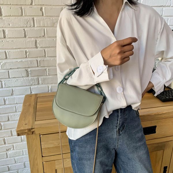 2020 new women's saddle bag korean version of the wild ladies messenger bag contrast color fashion shoulder
2020 new women's saddle bag korean version of the wild ladies messenger bag contrast color fashion shoulder
