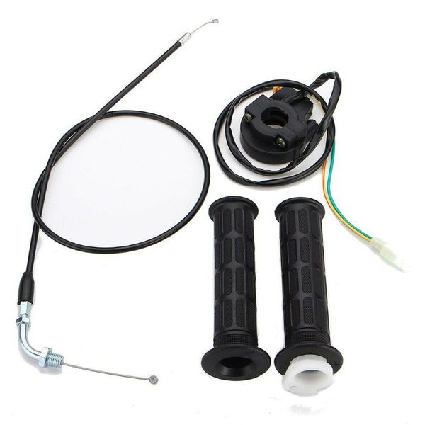 set motorcycle accessories throttle cable kill switch outdoor portable motorized bicycle hand grip professional black fitness
set motorcycle accessories throttle cable kill switch outdoor portable motorized bicycle hand grip professional black fitness