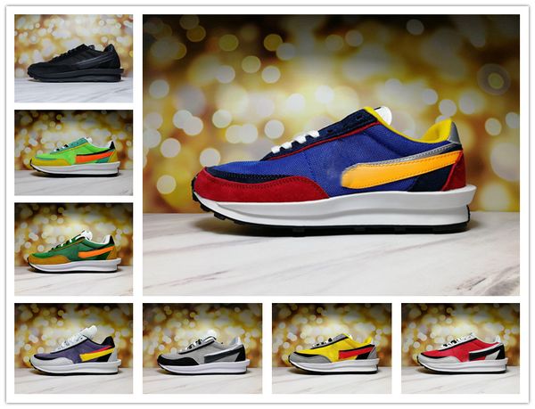 2019 ld waffle men women running shoes summit white black nylon pine green blue multi fashion sports sneaker runner size 36-45
2019 ld waffle men women running shoes summit white black nylon pine green blue multi fashion sports sneaker runner size 36-45