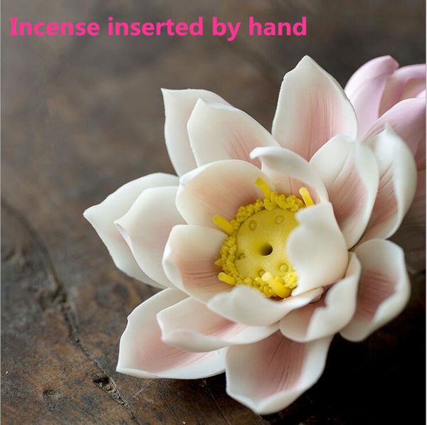 hand-made ceramic lotus incense stick creative tea pet pen mat decorative accessories tea pet ceremony hand-kneaded system
hand-made ceramic lotus incense stick creative tea pet pen mat decorative accessories tea pet ceremony hand-kneaded system