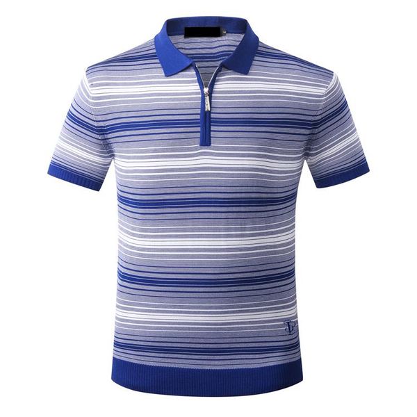 t shirt short men's 2018 launching commerce comfort zipper collar striped color garment ing, White;black
t shirt short men's 2018 launching commerce comfort zipper collar striped color garment ing, White;black