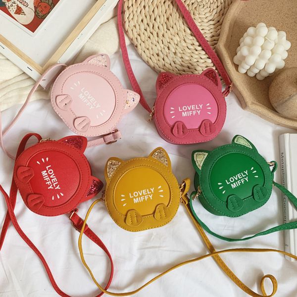 2020 spring korean-style children creative cartoon shoulder bag cat modeling frosted surface round bag girls accessories shoulde
2020 spring korean-style children creative cartoon shoulder bag cat modeling frosted surface round bag girls accessories shoulde