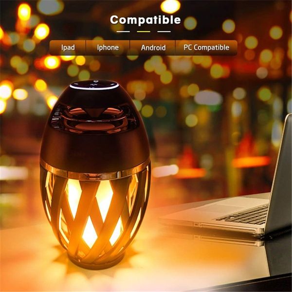 2 in1 bluetooth speaker led flame atmosphere lamp light portable wireless stereo speaker with music bulb outdoor camping woofer fashion
2 in1 bluetooth speaker led flame atmosphere lamp light portable wireless stereo speaker with music bulb outdoor camping woofer fashion