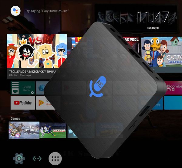 3шт T1 Голосовое управление Smart TV OS Android 7.1 TV Коробки Amlogic S905W Quad Core 1GB / 8GB 2GB / 8GB
3шт T1 Голосовое управление Smart TV OS Android 7.1 TV Коробки Amlogic S905W Quad Core 1GB / 8GB 2GB / 8GB