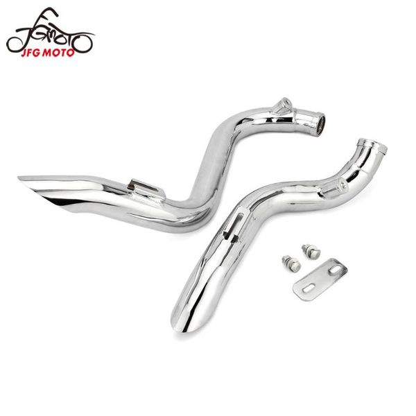 motorcycle stainless steel exhaust pipe muffler rear pipe tail tube for touring sportster dyna choppers bobber customs 
motorcycle stainless steel exhaust pipe muffler rear pipe tail tube for touring sportster dyna choppers bobber customs