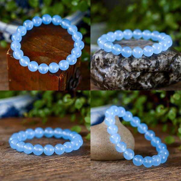 beaded jewelry crystal baby blue single circle chalcedony bracelet blue jewelry stone bracelets natural stone jewelry, Black
beaded jewelry crystal baby blue single circle chalcedony bracelet blue jewelry stone bracelets natural stone jewelry, Black